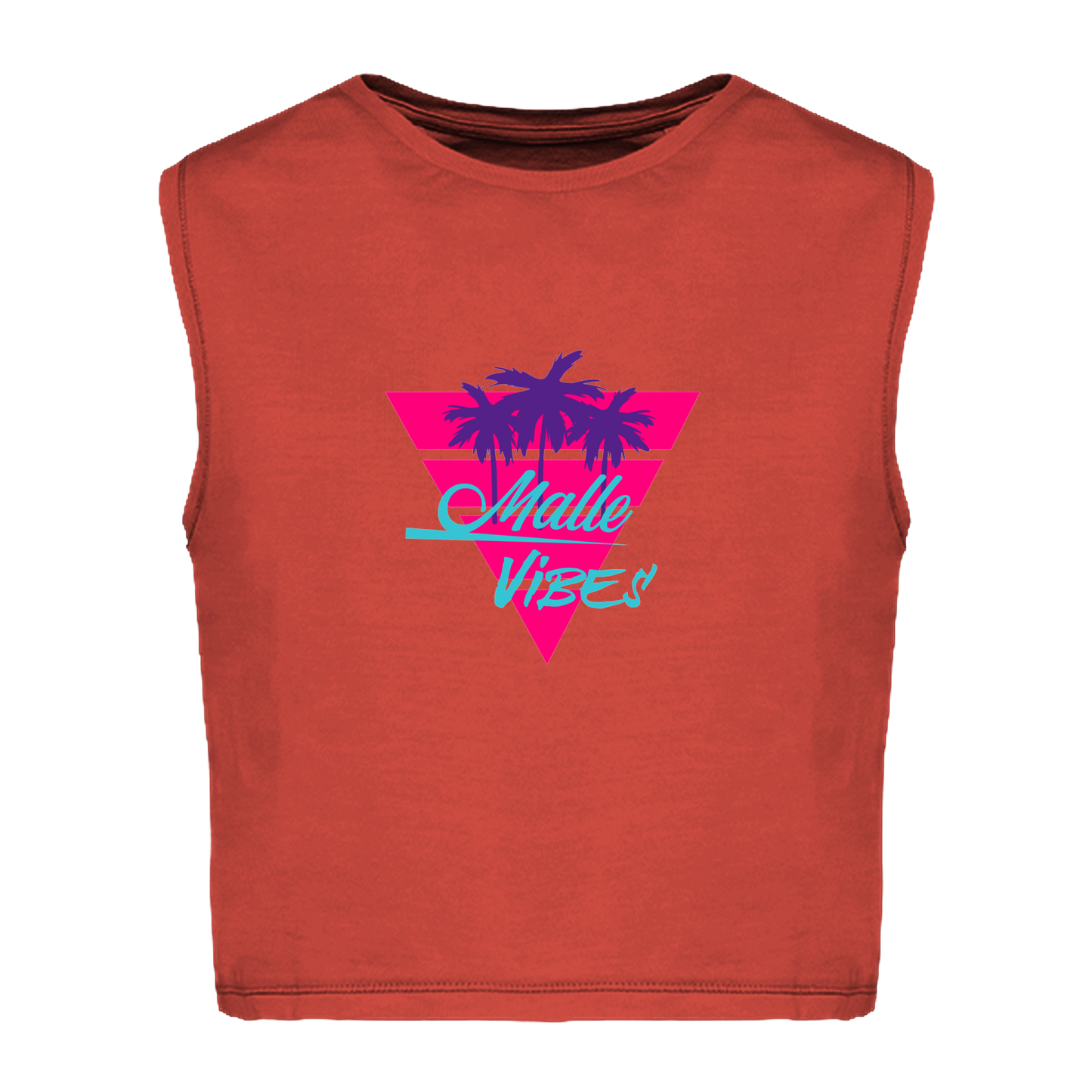 Mallevibes Crop-Shirt