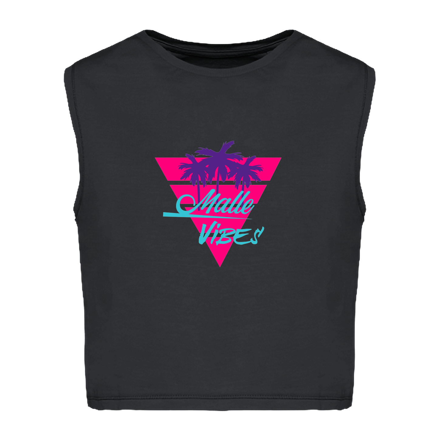 Mallevibes Crop-Shirt