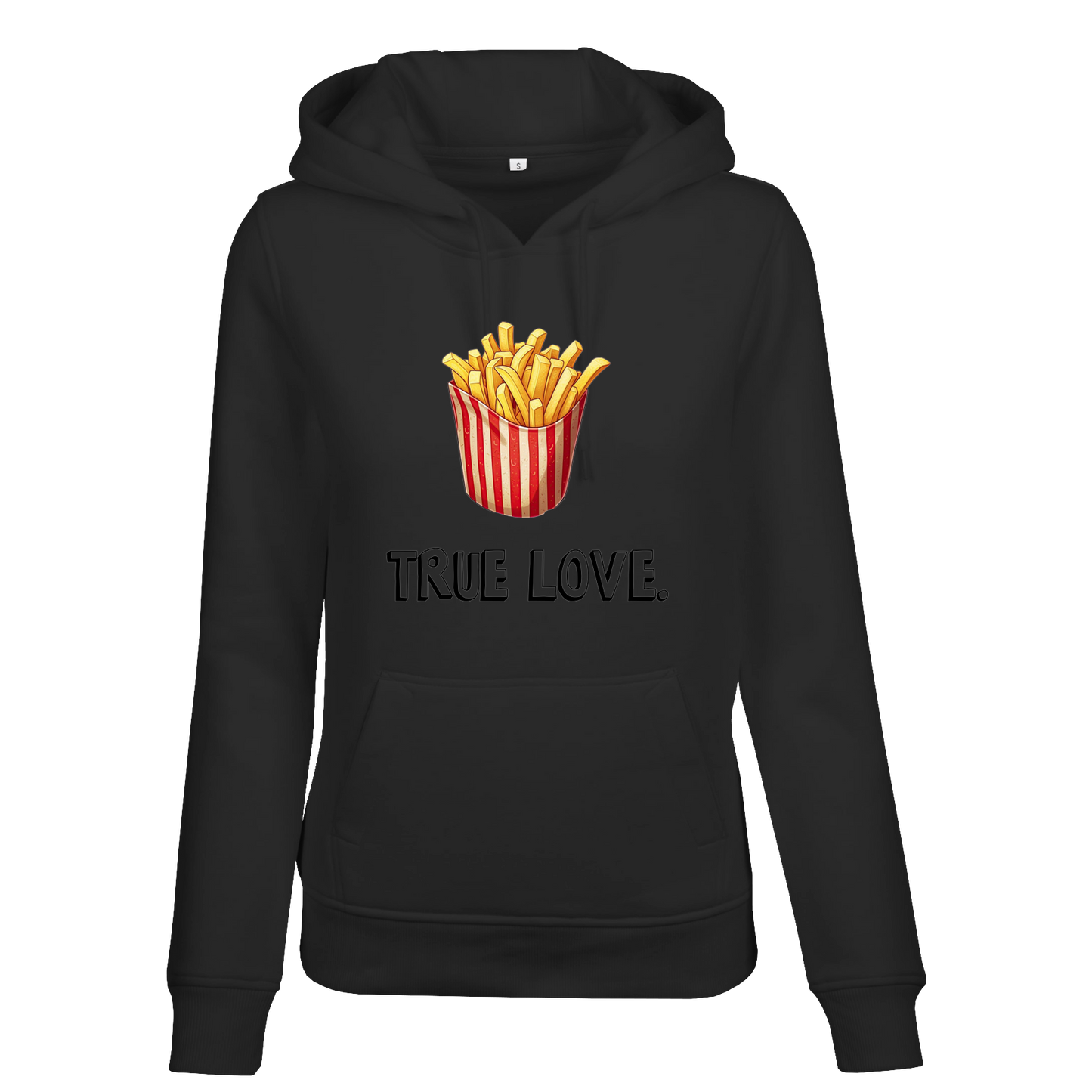„True love“ Pommes Hoody Damen