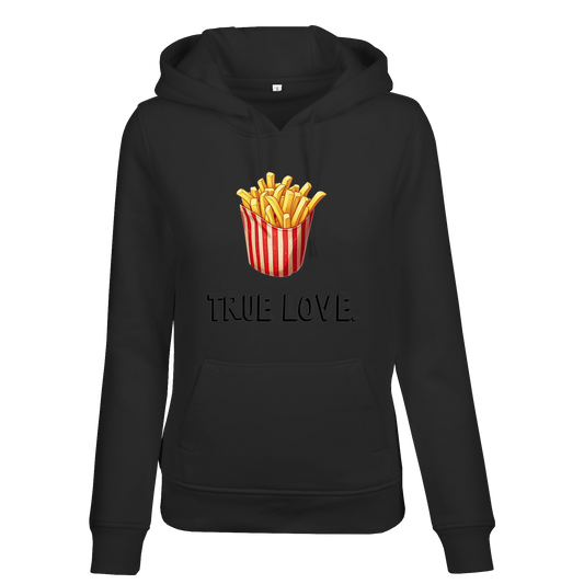 „True love“ Pommes Hoody Damen