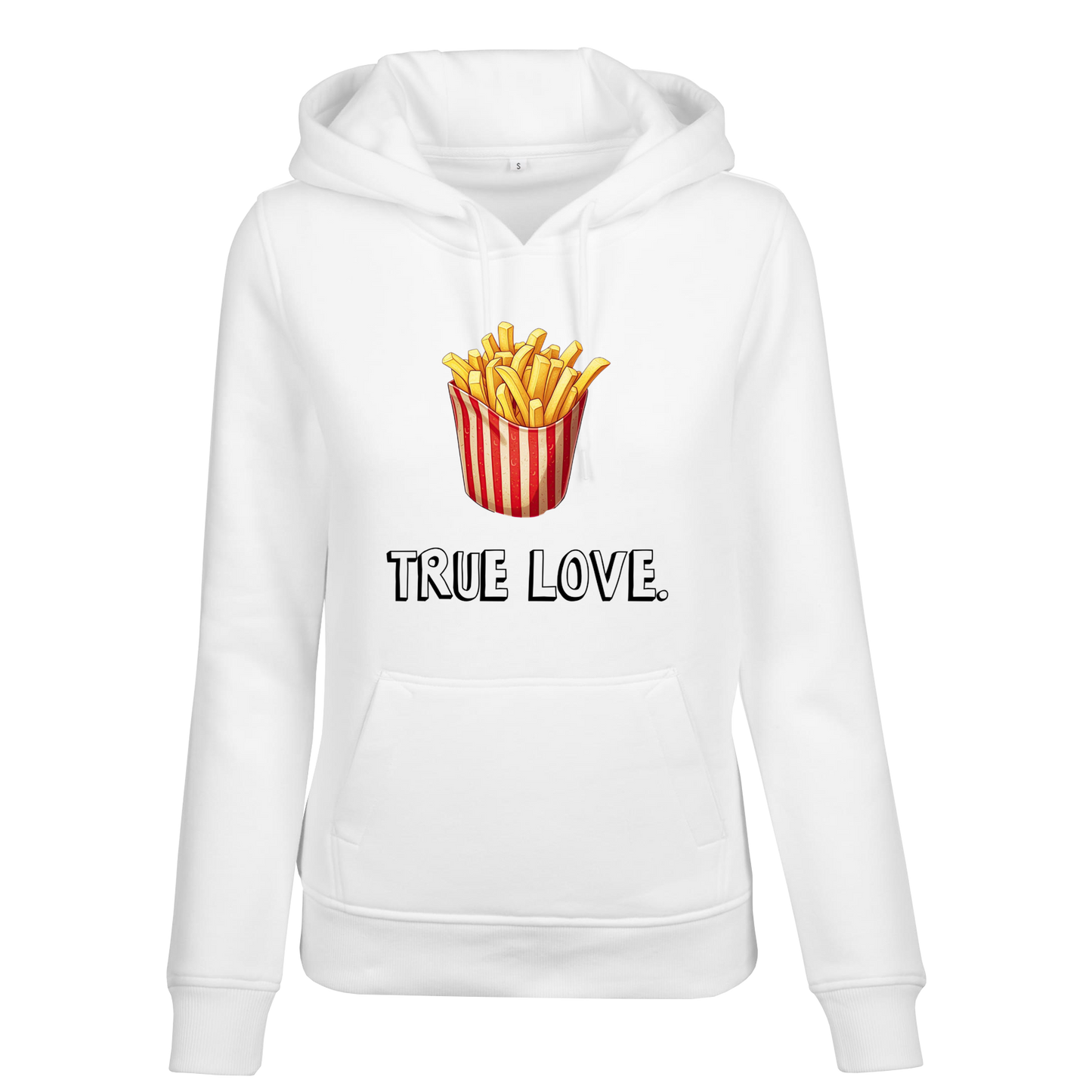 „True love“ Pommes Hoody Damen