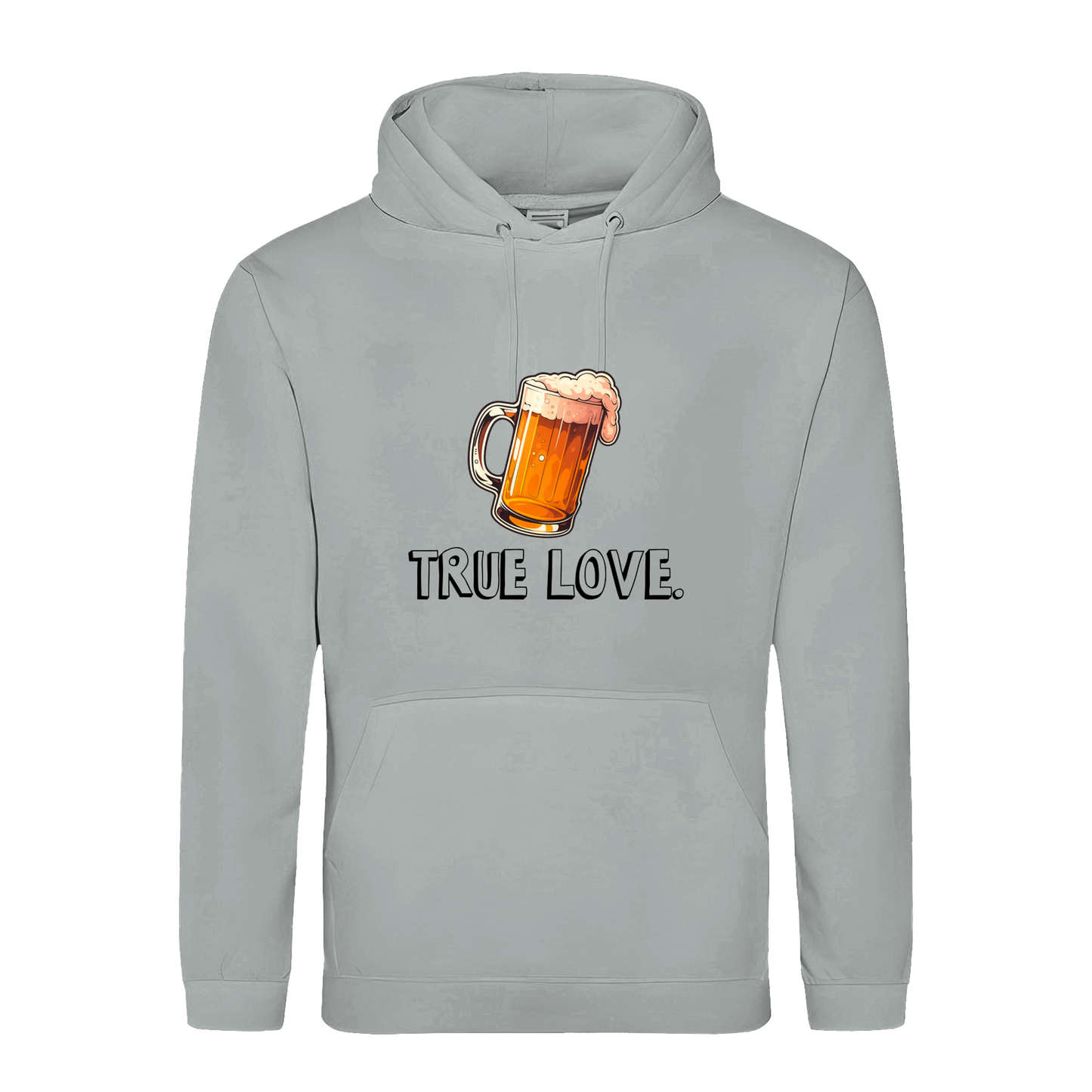 „True Love“ Bier Hoodie Herren