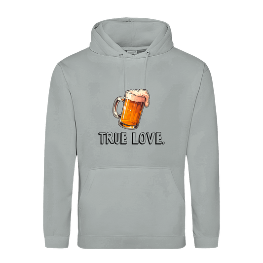 „True Love“ Bier Hoodie Herren
