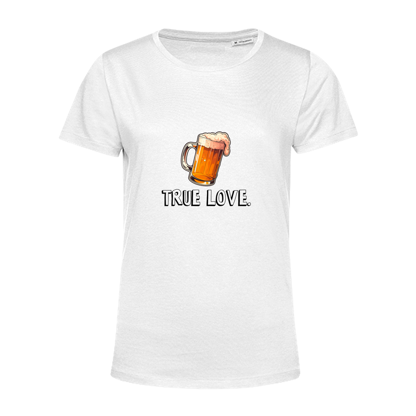 "True love" Bier T-Shirt Damen
