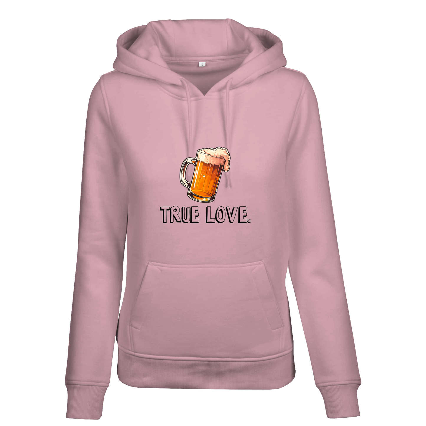 „True love“ Bier Hoody Damen