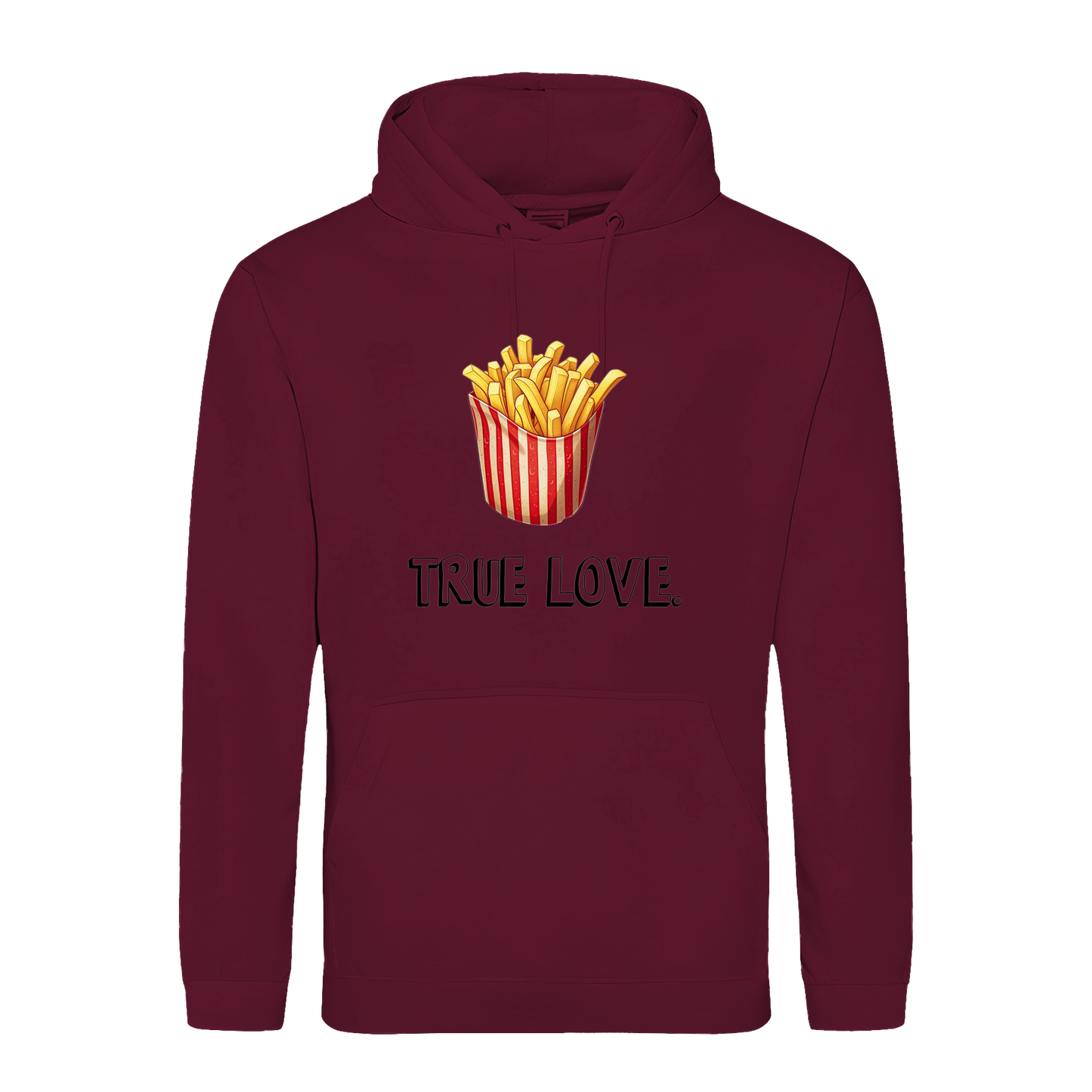 „True Love“ Pommes Hoodie Herren