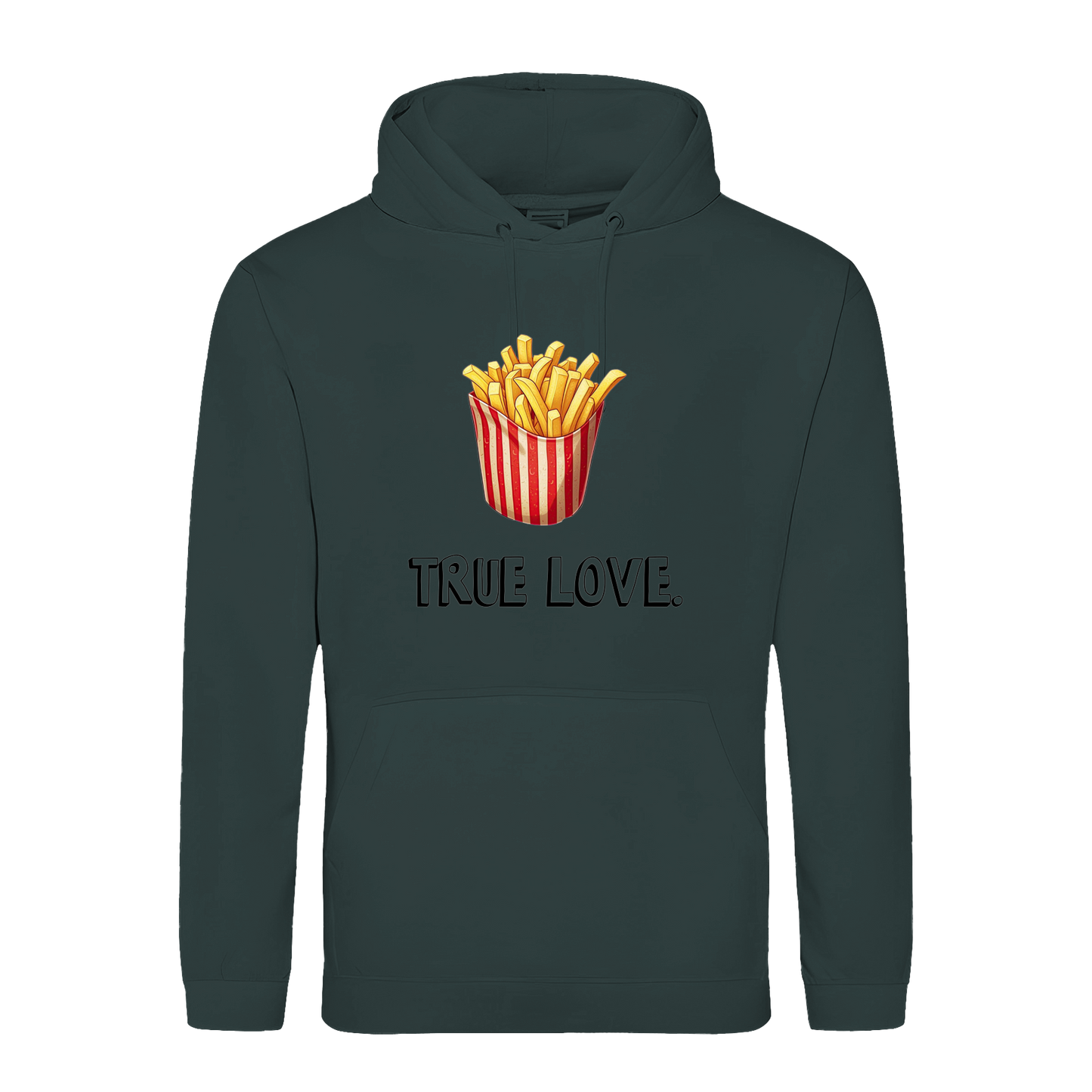 „True Love“ Pommes Hoodie Herren