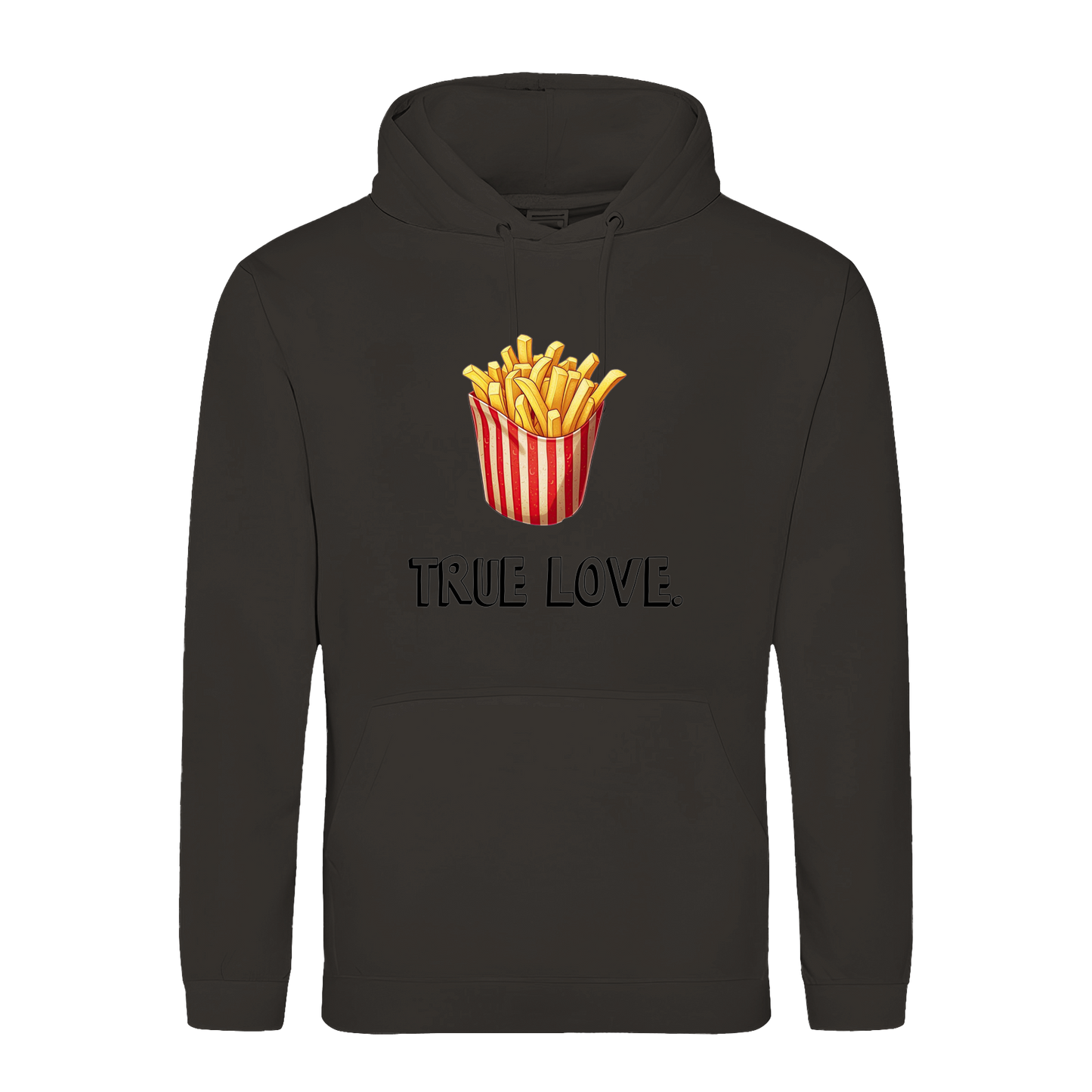 „True Love“ Pommes Hoodie Herren