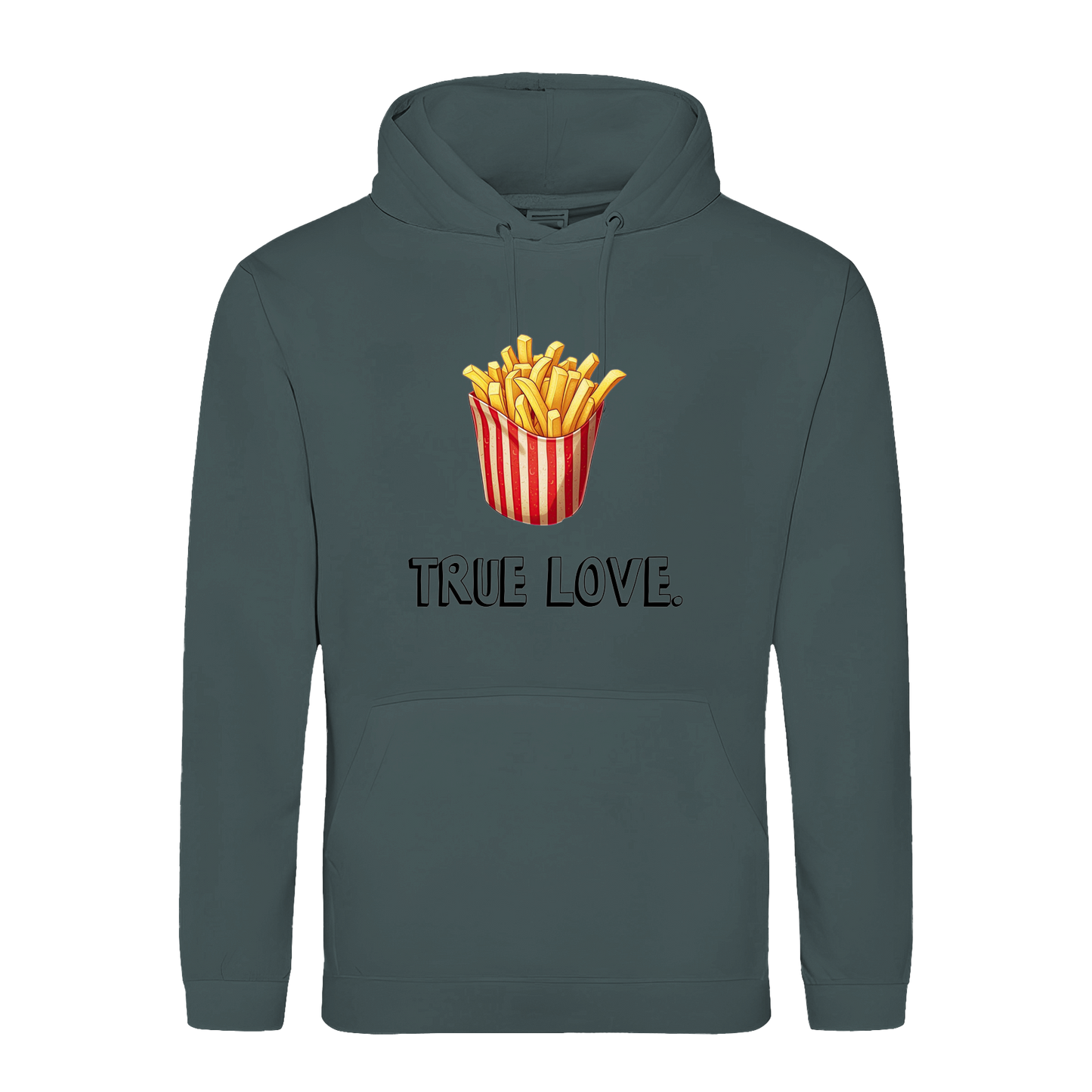 „True Love“ Pommes Hoodie Herren