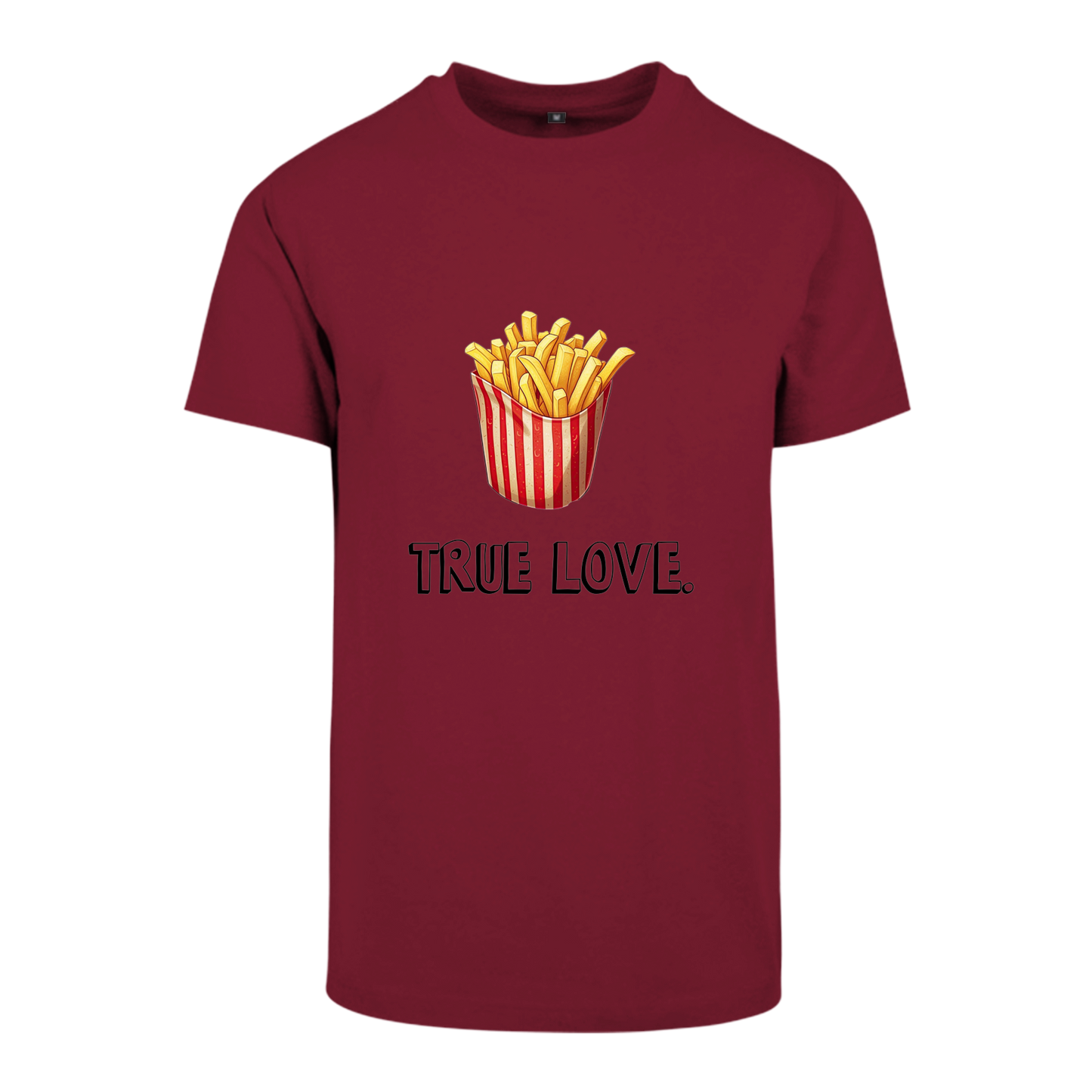 „True love“ Pommes T-Shirt Herren