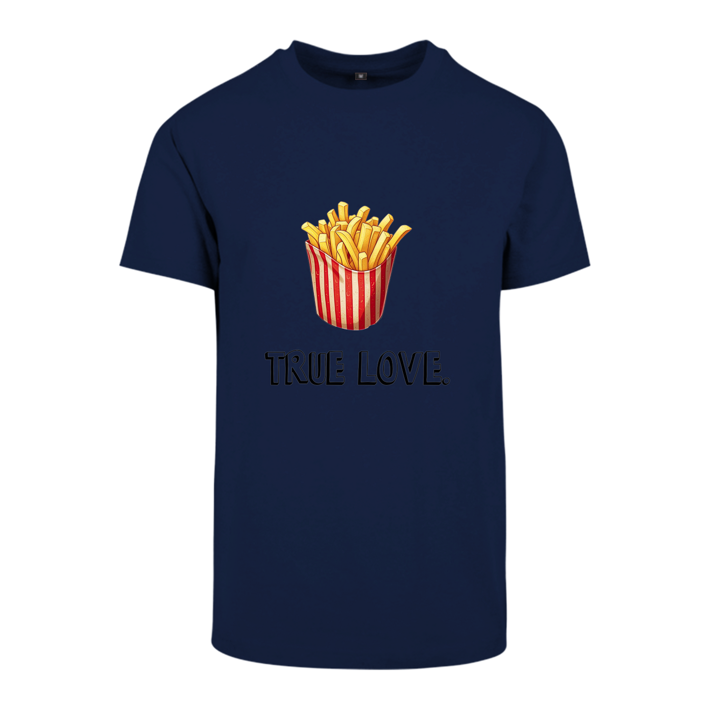 „True love“ Pommes T-Shirt Herren