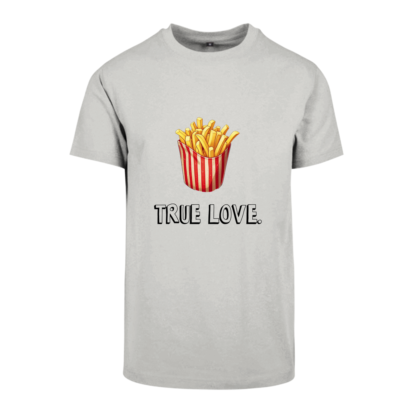 „True love“ Pommes T-Shirt Herren