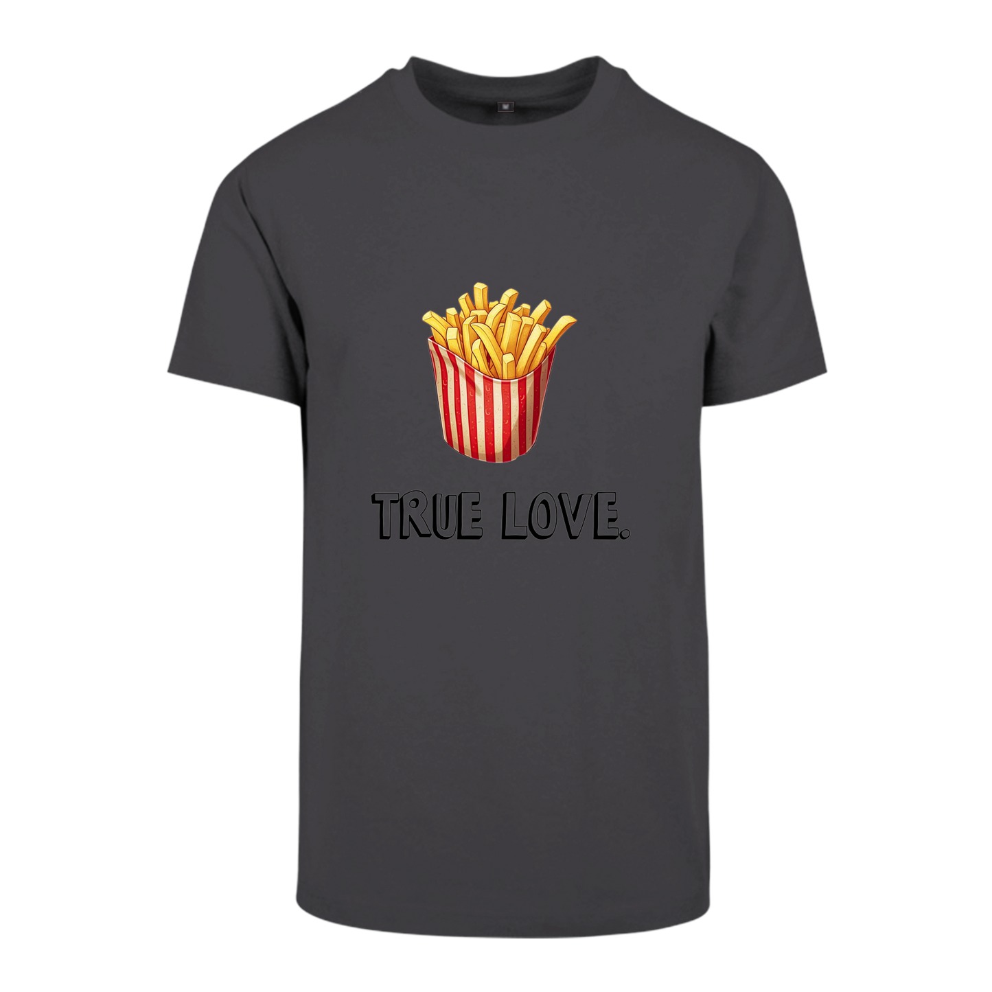 „True love“ Pommes T-Shirt Herren