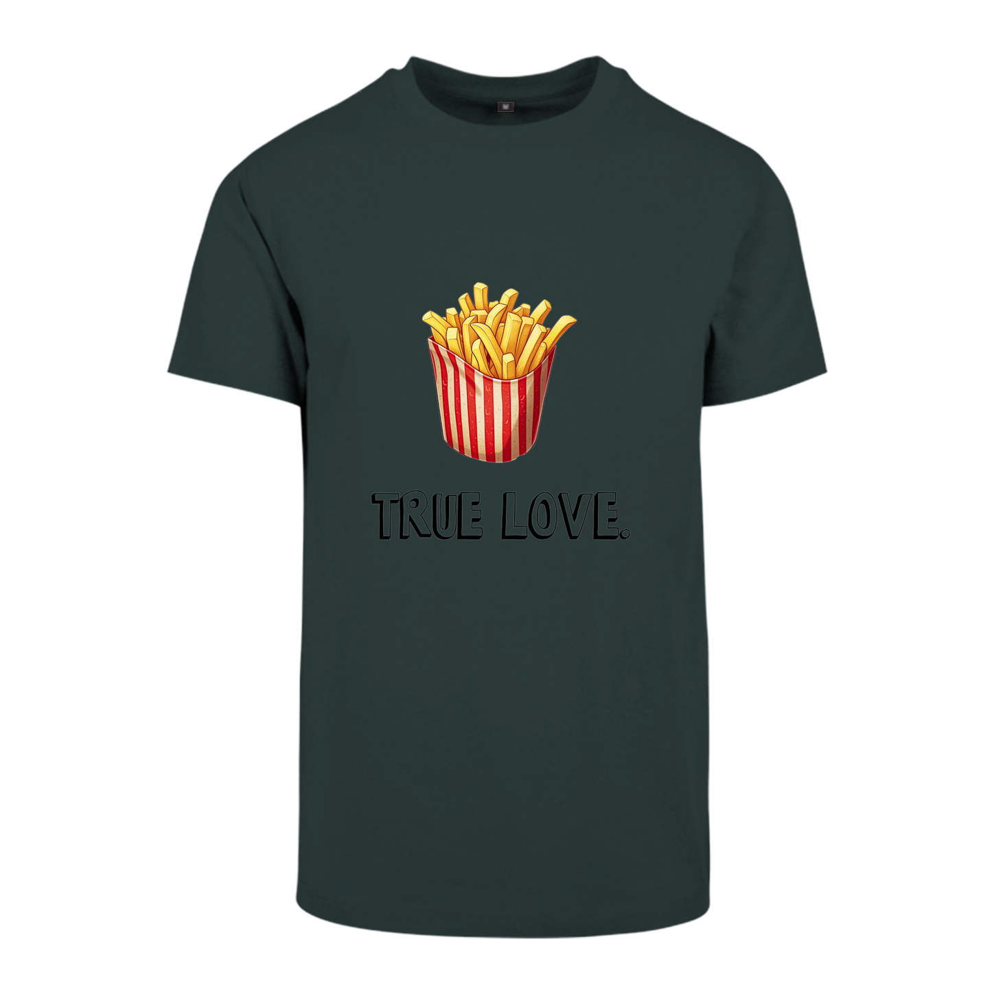 „True love“ Pommes T-Shirt Herren