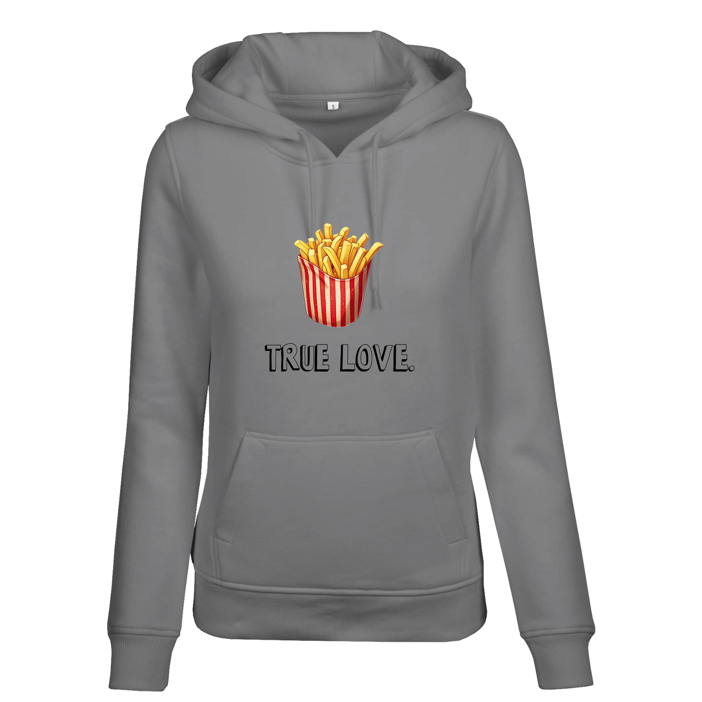 „True love“ Pommes Hoody Damen