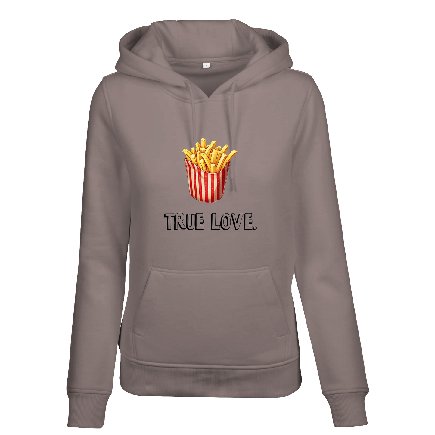 „True love“ Pommes Hoody Damen