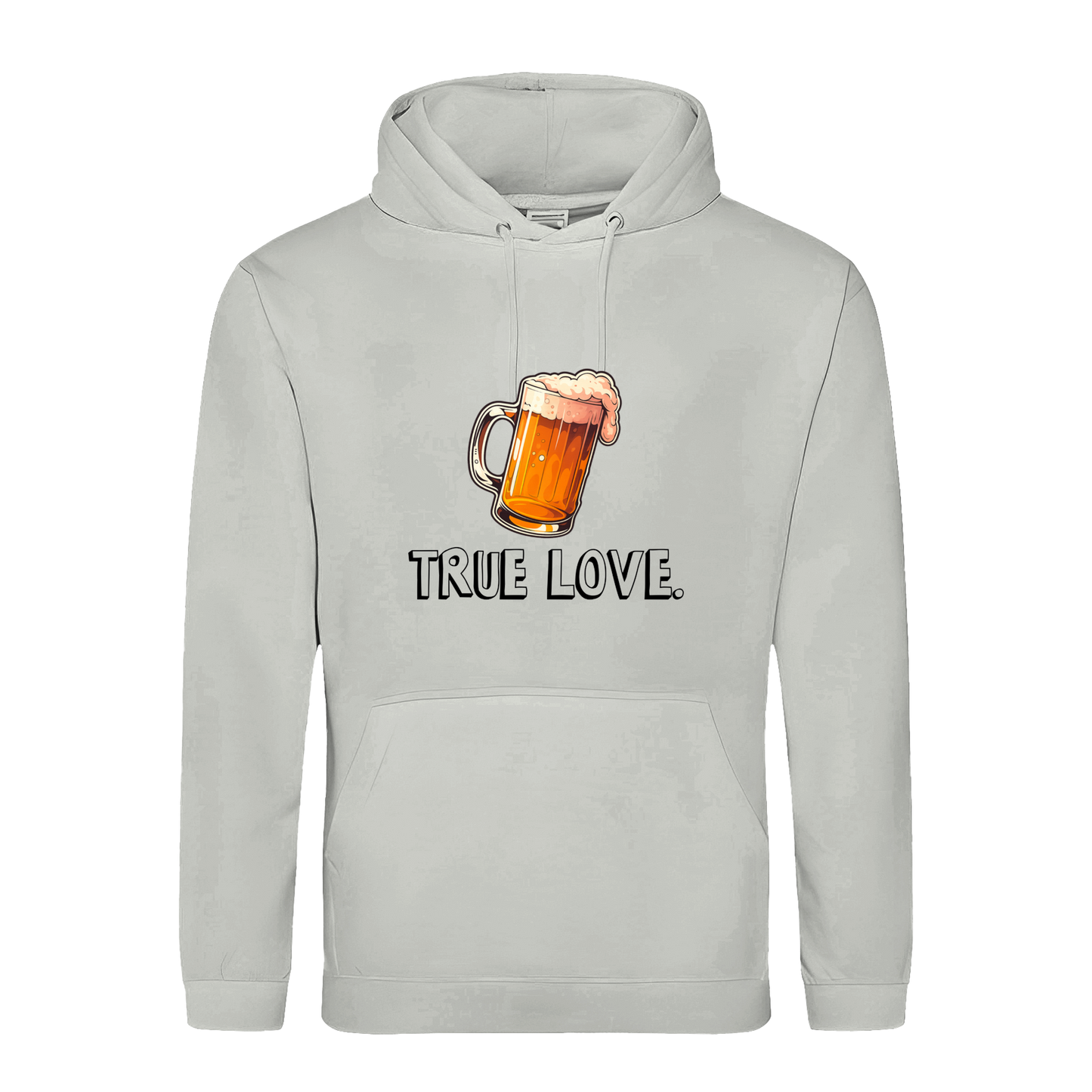 „True Love“ Bier Hoodie Herren