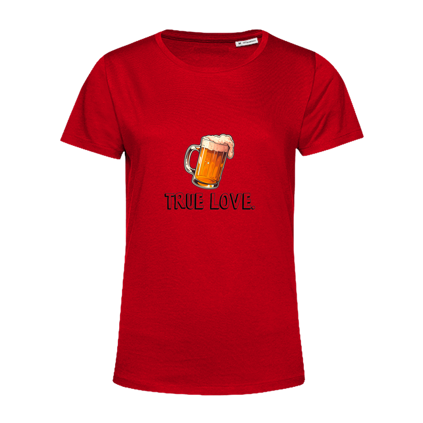 "True love" Bier T-Shirt Damen